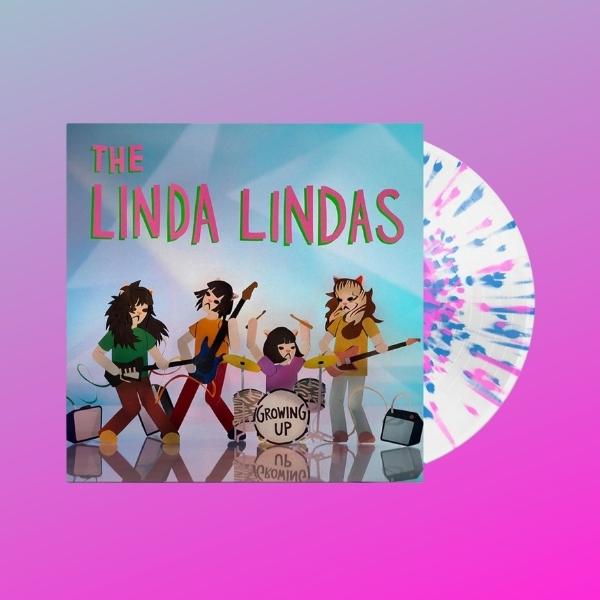 The Linda Lindas // Growing Up (IEX) (Specialty Clear w/ Blue Pink Vinyl)