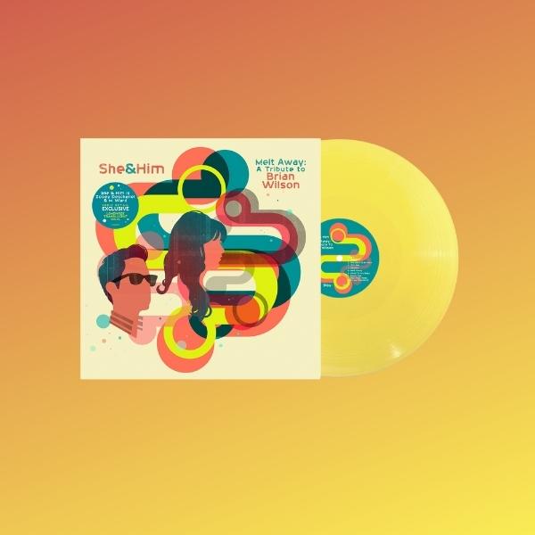 She & Him // Melt Away: A Tribute To Brian Wilson (Lemonade Translucent Vinyl)