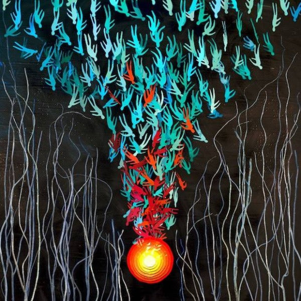 Bright Eyes // Down in the Weeds, Where the World Once Was (Red/Orange Vinyl)
