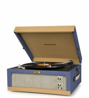 Dansette Junior Turntable - Blue/Tan