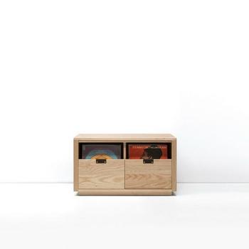 Symbol Audio Dovetail Vinyl Storage Cabinet-Storage-Symbol-2x1-Glacier White-vinylmnky