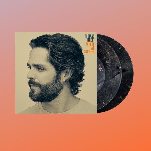 Thomas Rhett // Where We Started (Black W/ Gold Swirl Vinyl)