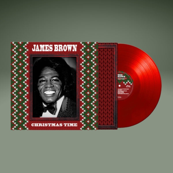 James Brown // Christmas Time (Red Vinyl)