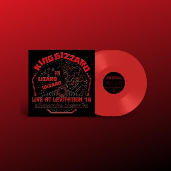 King Gizzard & The Lizard Wizard // Live at Levitation '16 (Red Vinyl)