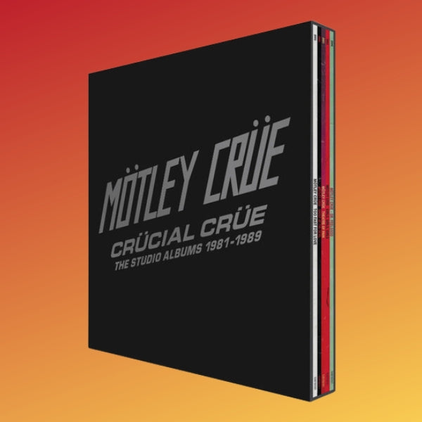 Motley Crue // Crucial Crue: The Studio Albums 1981-1989 (Limited Edition, Boxed Set)