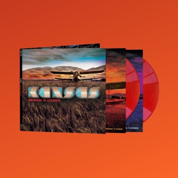Kansas // Somewhere to Elsewhere (Red Vinyl)
