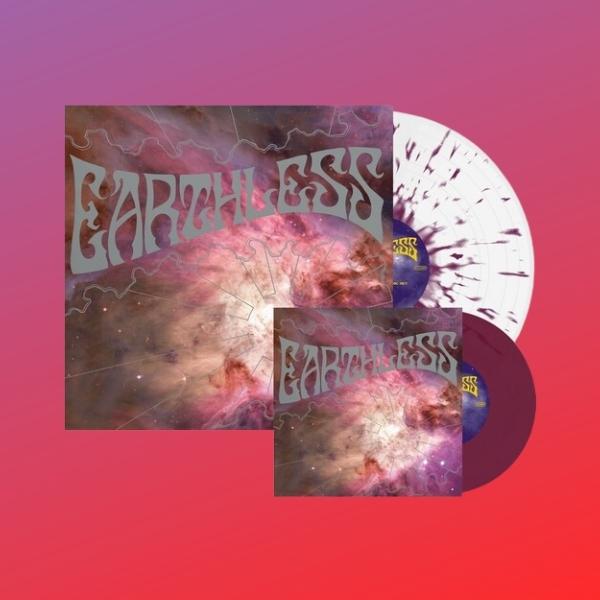 Earthless // Rhythms From A Cosmic Sky (IEX) (Clear w/ Purple Splatter Vinyl)