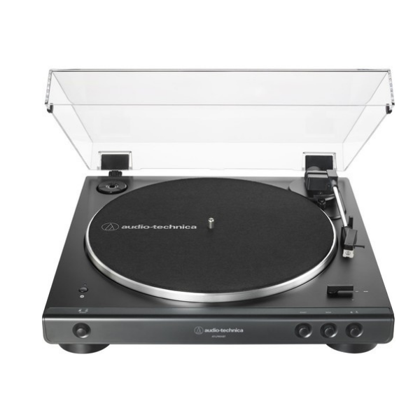 Audio-Technica AT-LP60XBT-BK Fully Automatic Wireless Belt-Drive Turntable