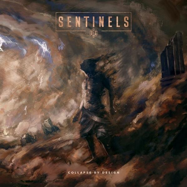 Sentinels // Collapse by Design (IEX) (Bone w/ Blue Splatter Vinyl)