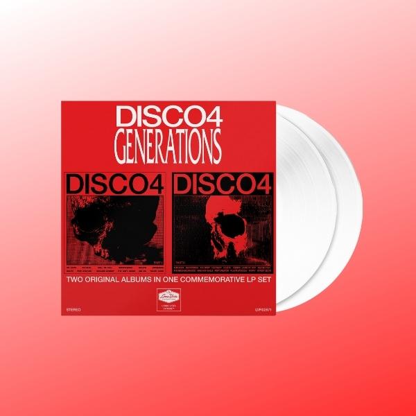 Health // GENERATIONS EDITION: DISCO4 :: PART I and DISCO4 :: PART II (Opaque White 2 LP)