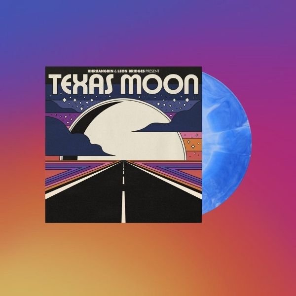 Khruangbin & Leon Bridges // Texas Moon (Texas Exclusive Ghost Vinyl 12" EP)Khruangbin & Leon Bridges // Texas Moon (Texas Exclusive Blue Vinyl 12" EP)