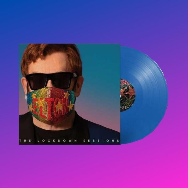 Elton John // The Lockdown Sessions (Blue Vinyl)