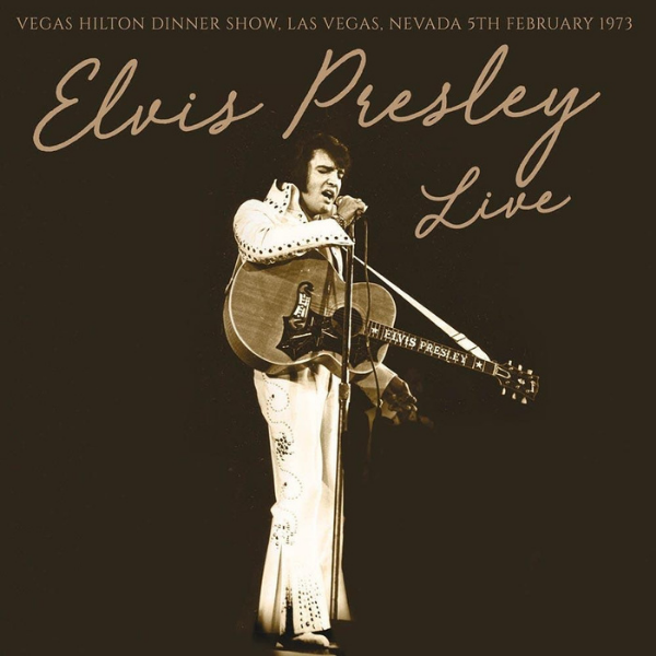 Elvis Presley // Vegas Hilton Dinner, Las Vegas, Nevada (White Vinyl)
