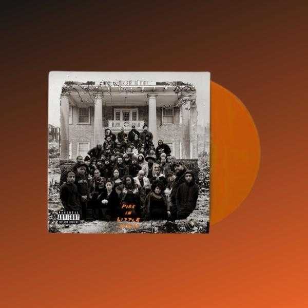 Fire In Little Africa // Fire In Little Africa (Translucent Orange Vinyl)