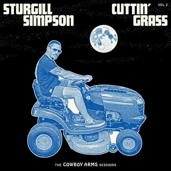 Sturgill Simpson // Cuttin’ Grass Vol. 2 (Blue With White Swirl Vinyl)