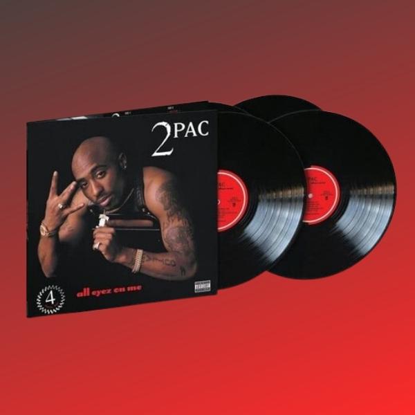 新品未開封 2PAC All Eyez On Me 4LP