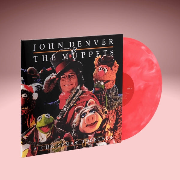 John Denver // A Christmas Together (Candy Cane Swirl Vinyl)