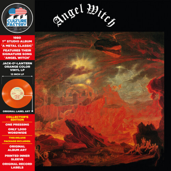 Angel Witch // Angel Witch (Jack-O'-Lantern Orange Vinyl)