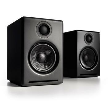 Audioengine A2+ Powered Speakers-Speakers-Audioengine-Black-vinylmnky