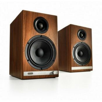 Audioengine HD6 Premium Powered Bluetooth Speakers-Speakers-Audioengine-Walnut-vinylmnky