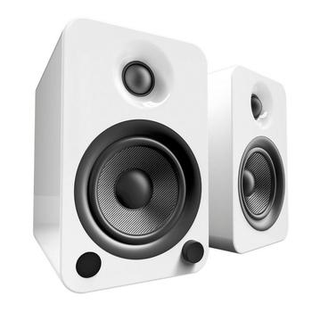 Kanto YU4 Powered Speakers with Bluetooth™-Speakers-Kanto-Gloss White-None-vinylmnky